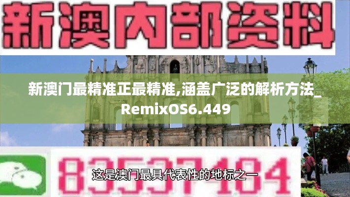 新澳门最精准正最精准,涵盖广泛的解析方法_RemixOS6.449