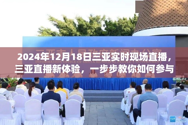 『2024年三亚直播盛典,现场体验与参与指南』