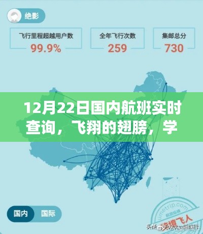 12月22日国内航班实时查询,飞翔的翅膀,成就自信与梦想之旅