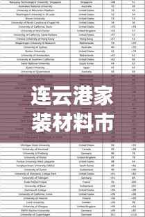 连云港家装材料市场权威排名榜单揭晓!