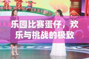 乐园比赛蛋仔，欢乐与挑战的极致碰撞